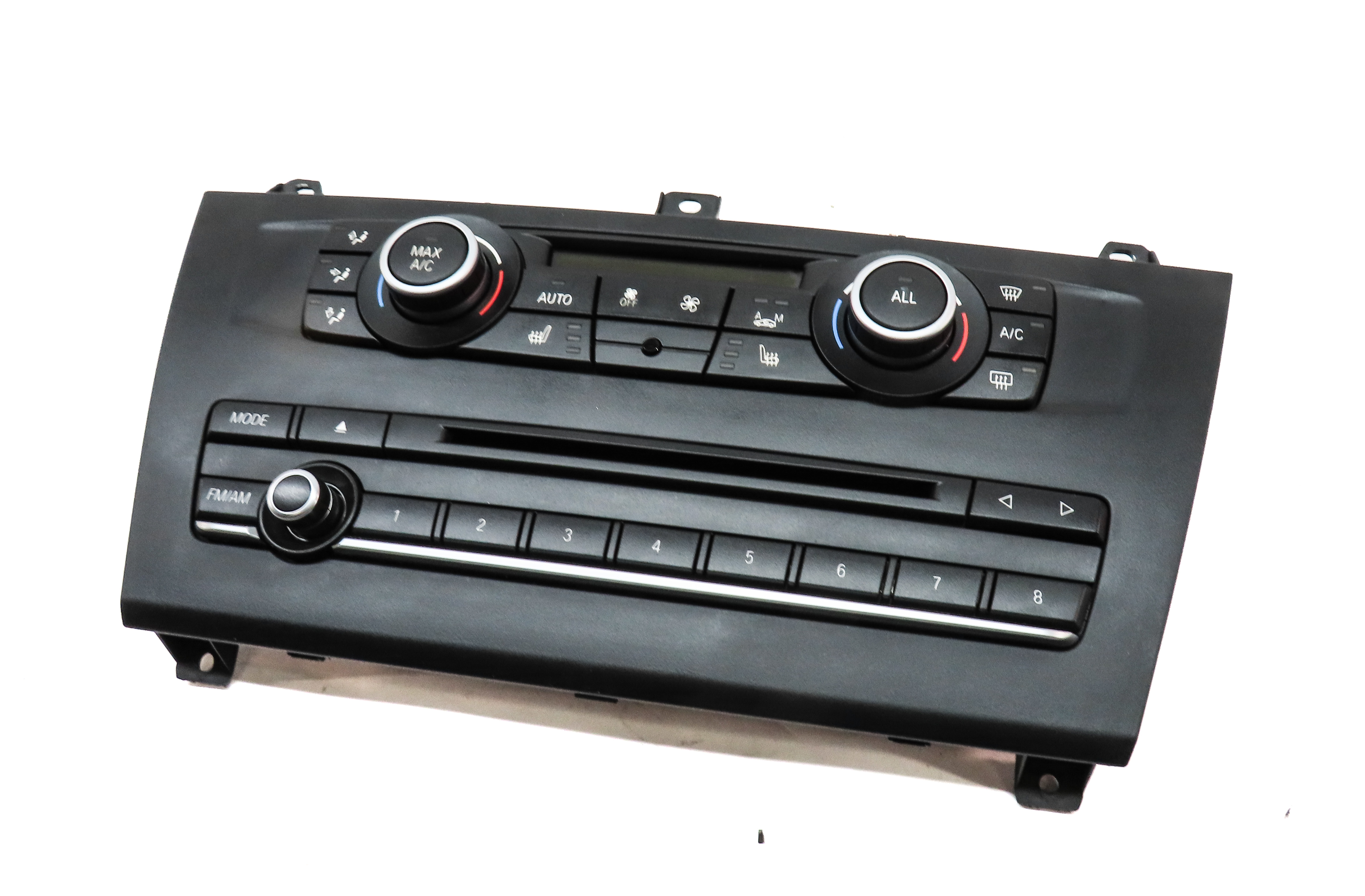11-14 BMW X3 (F25) FRONT HEATER A/C TEMPERATURE CLIMATE CONTROL w/ HEATED SEAT — exact item pictured